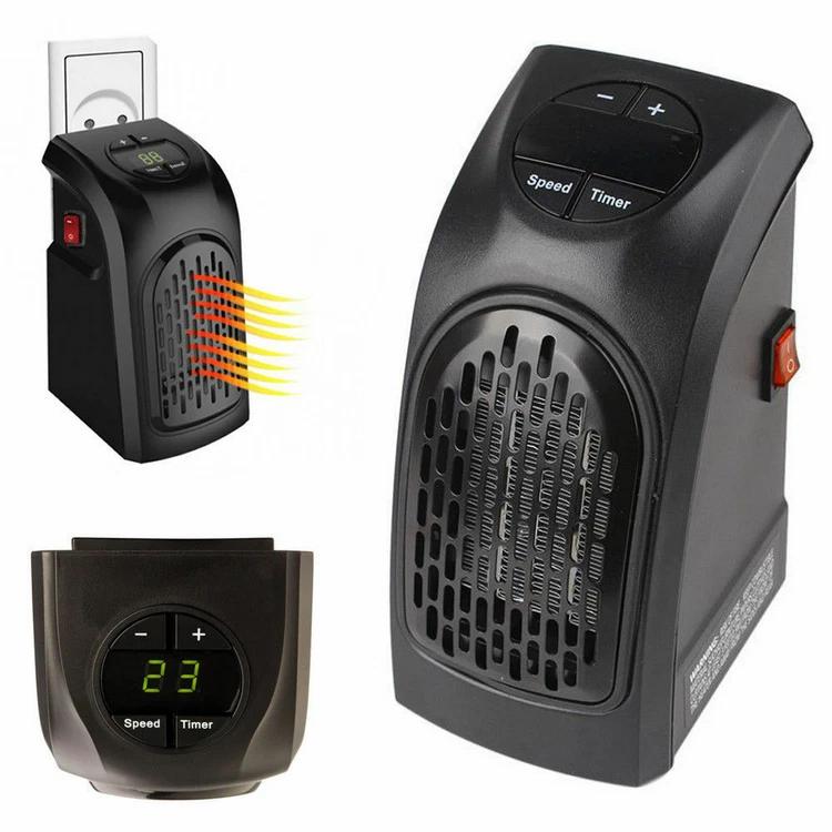 X2 MINI STUFA ELETTRICA PORTATILE 400W A BASSO CONSUMO | RISCALDAMENTO RAPIDO | IDEALE PER CASA UFFICIO CAMERA | HANDY HEATER COMPATTA