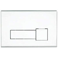 Bampi placca di comando bianca 2 tasti ti bianco