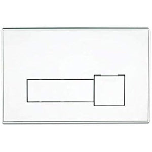 Bampi placca di comando bianca 2 tasti ti bianco