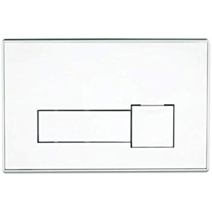 Bampi placca di comando bianca 2 tasti ti bianco