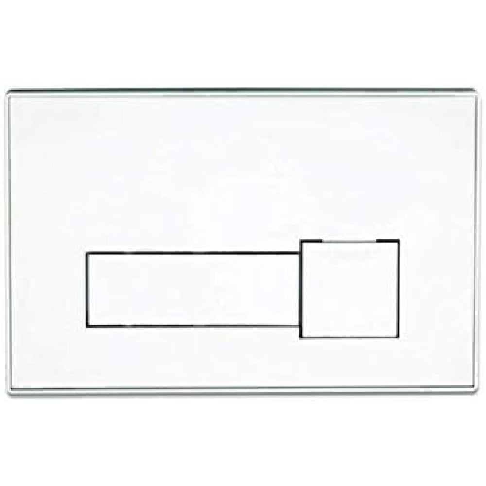 Bampi placca di comando bianca 2 tasti ti bianco