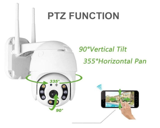 TELECAMERA ESTERNA ICSEE CAM PTZ WIFI CAMERA WIRELESS ESTERNO SMART SPEED ZOOM