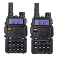 X2 BAOFENG UV-5R RICETRASMITTENTE VHF/UHF DUAL BAND RADIO 136-174 400-480 MHZ