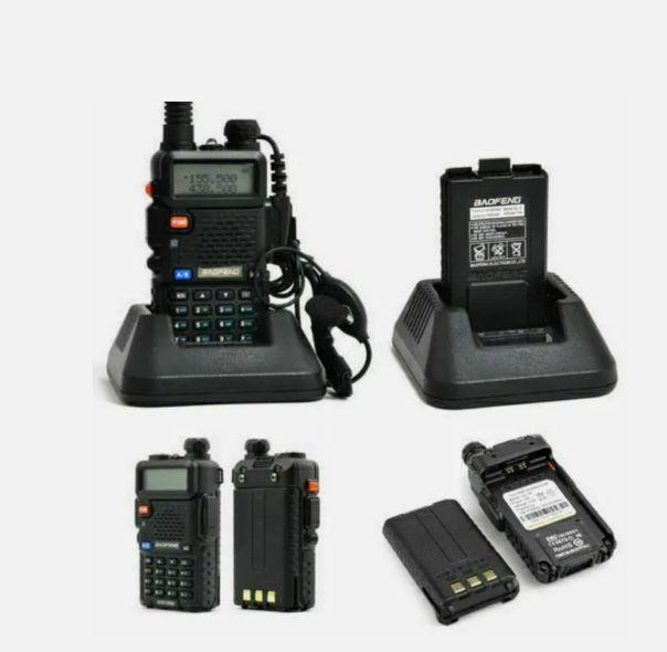 X2 BAOFENG UV-5R RICETRASMITTENTE VHF/UHF DUAL BAND RADIO 136-174 400-480 MHZ