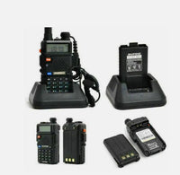 X2 BAOFENG UV-5R RICETRASMITTENTE VHF/UHF DUAL BAND RADIO 136-174 400-480 MHZ