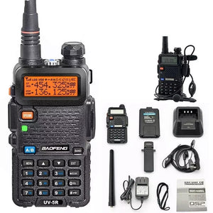 X2 BAOFENG UV-5R RICETRASMITTENTE VHF/UHF DUAL BAND RADIO 136-174 400-480 MHZ