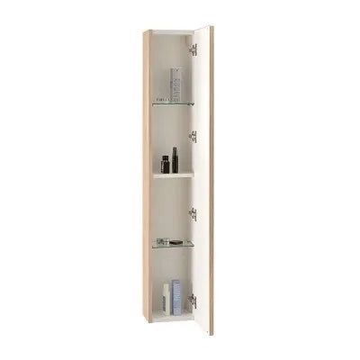 Pensile bagno sospeso cannettato H 150 cm rovere chiaro Bali