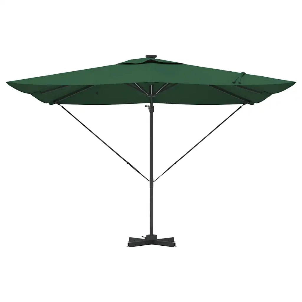 Ombrellone Verde 286 x 284 x 270 cm Alluminio e Poliestere 42003320
