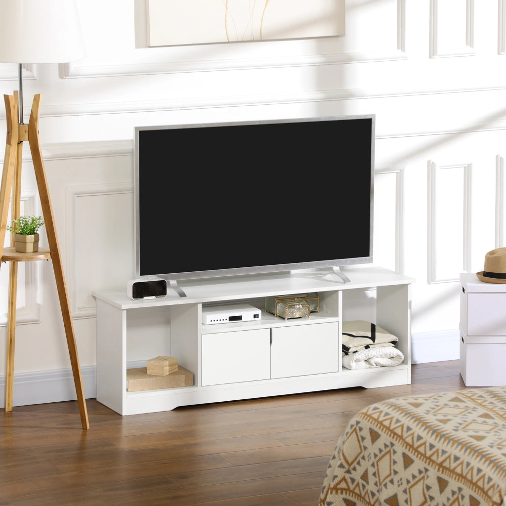 Mobile TV Design Contemporaneo ¨C Zephmum ¨C Bianco 120x30x41 cm
