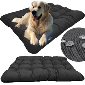AIO FACTORY 100x70 cm PRESTIGE Cuccia per cani impermeabile personalizzabile nera