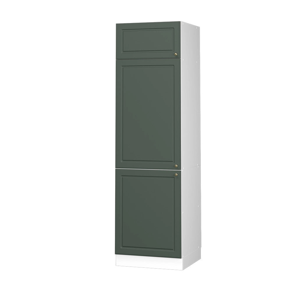 Vicco Armadio frigorifero Verde-oro Country House 60 cm