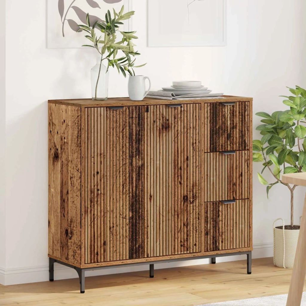 Credenza Legno vecchio 89,5 x 33 x 82 cm Legno multistrato 883462