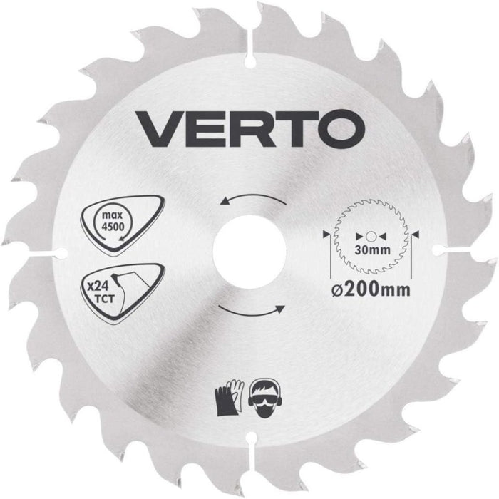 Topex 61h128 lama per sega circo colare carburo di silicio 200 x