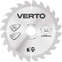 Topex 61h128 lama per sega circo colare carburo di silicio 200 x