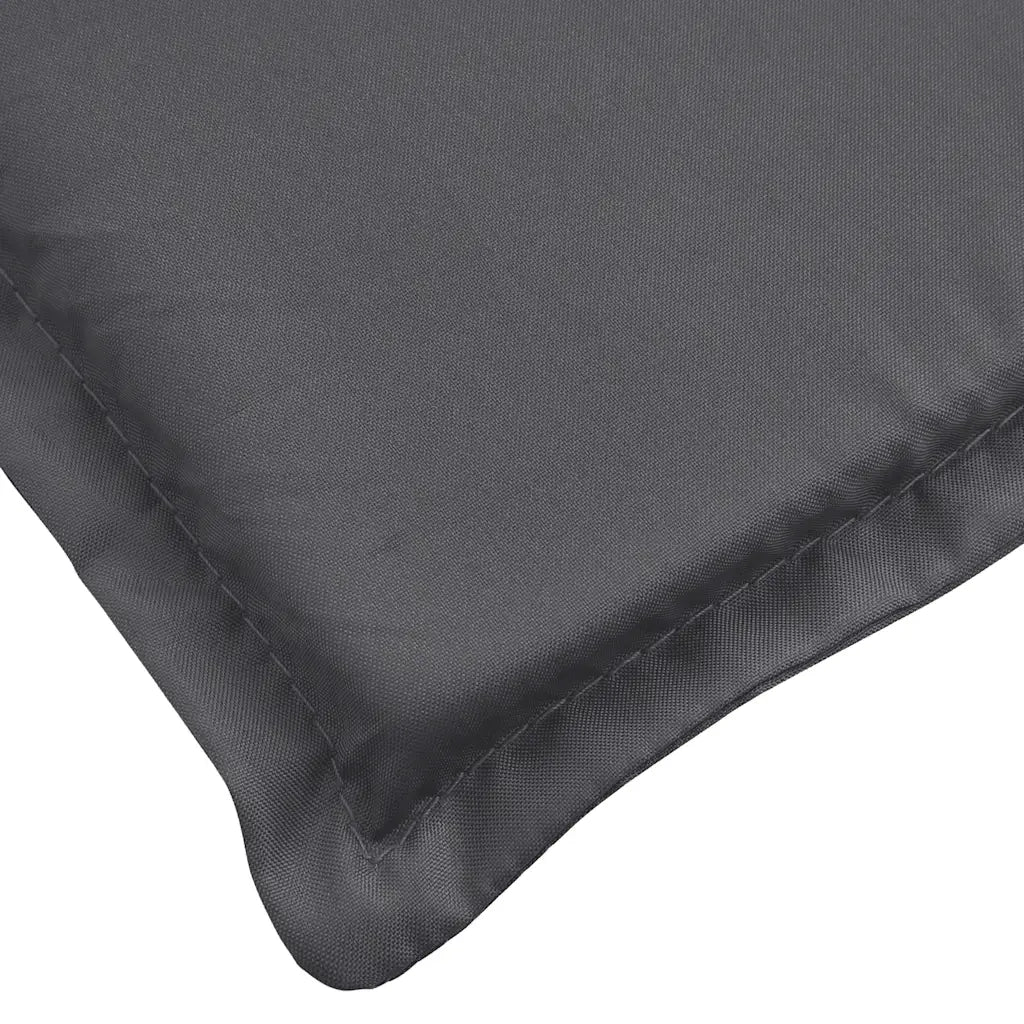 Cuscino per Sdraio Antracite (75+105)x50x4 cm 314173