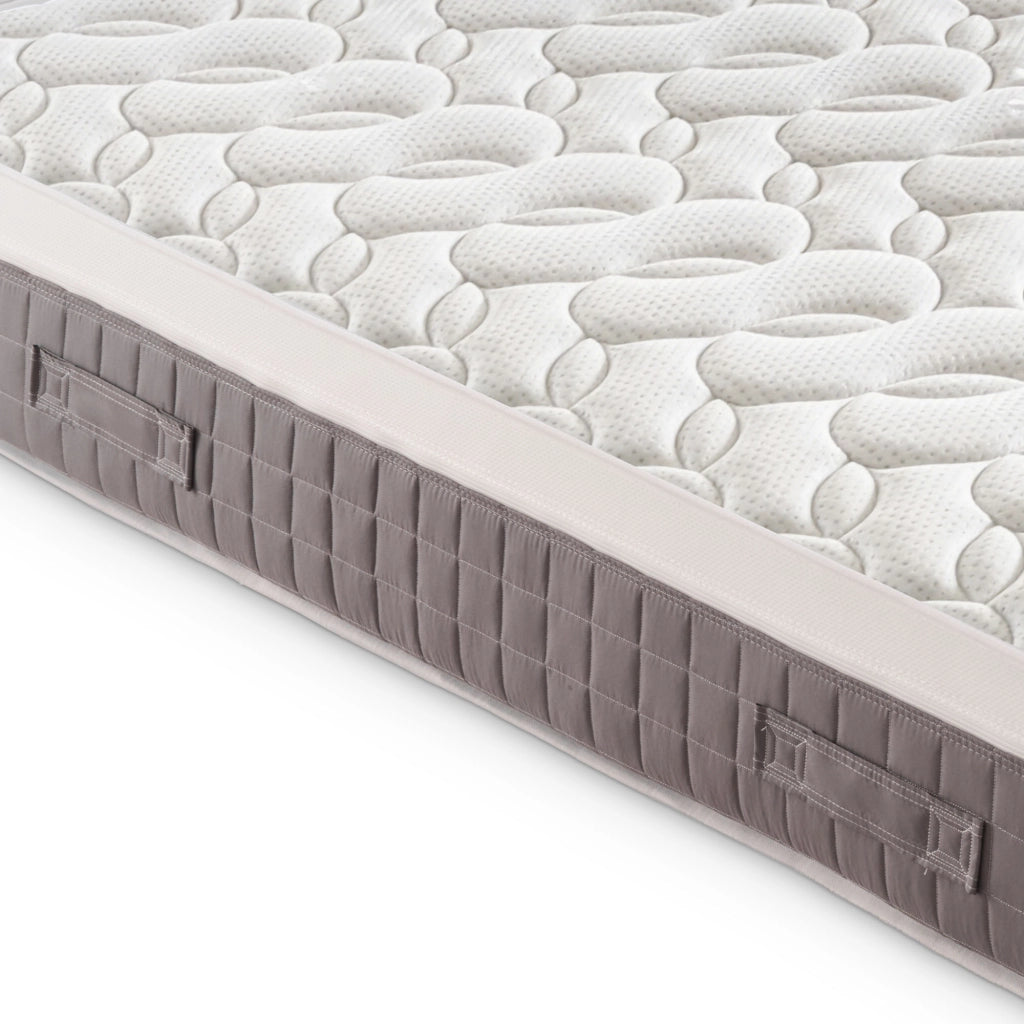 Materasso Singolo 90x200 molle indipendenti e memory foam, altezza 25 cm, a zone di supporto differenziato, SFODERABILE, SKY