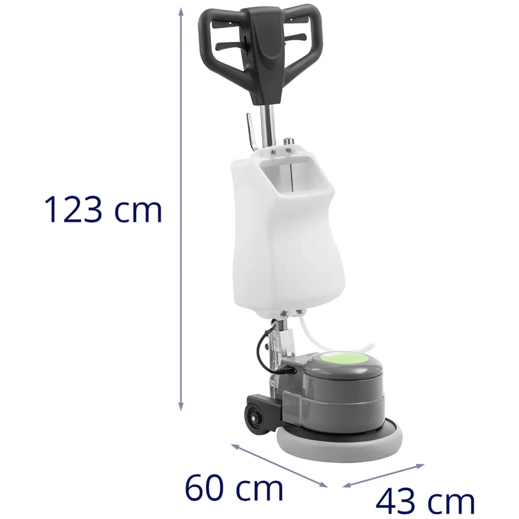 Lavasciuga pavimenti professionale/macchina lavapavimenti 33 cm argento 14_0008244