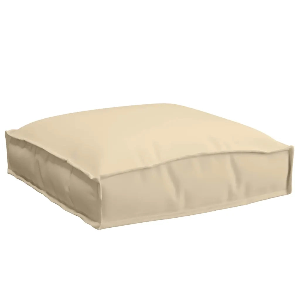 Cuscino 2 pcs Beige 40 x 40 x 8 cm Tessuto Oxford 42001581