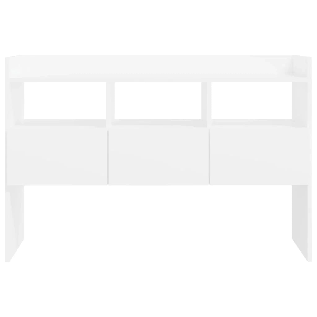 Buffet credenza cassettiera armadio mobile contenitore organizer per cucina soggiorno salotto 105 x 30 x 70 cm legno ingegnerizzato bianco 02_0030191