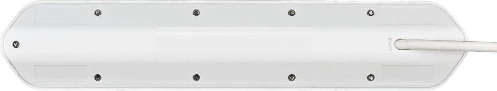 Brennenstuhl 1153590620 prolunghe e multiple 2 m 6 presa(e) AC Interno Argento, Bianco