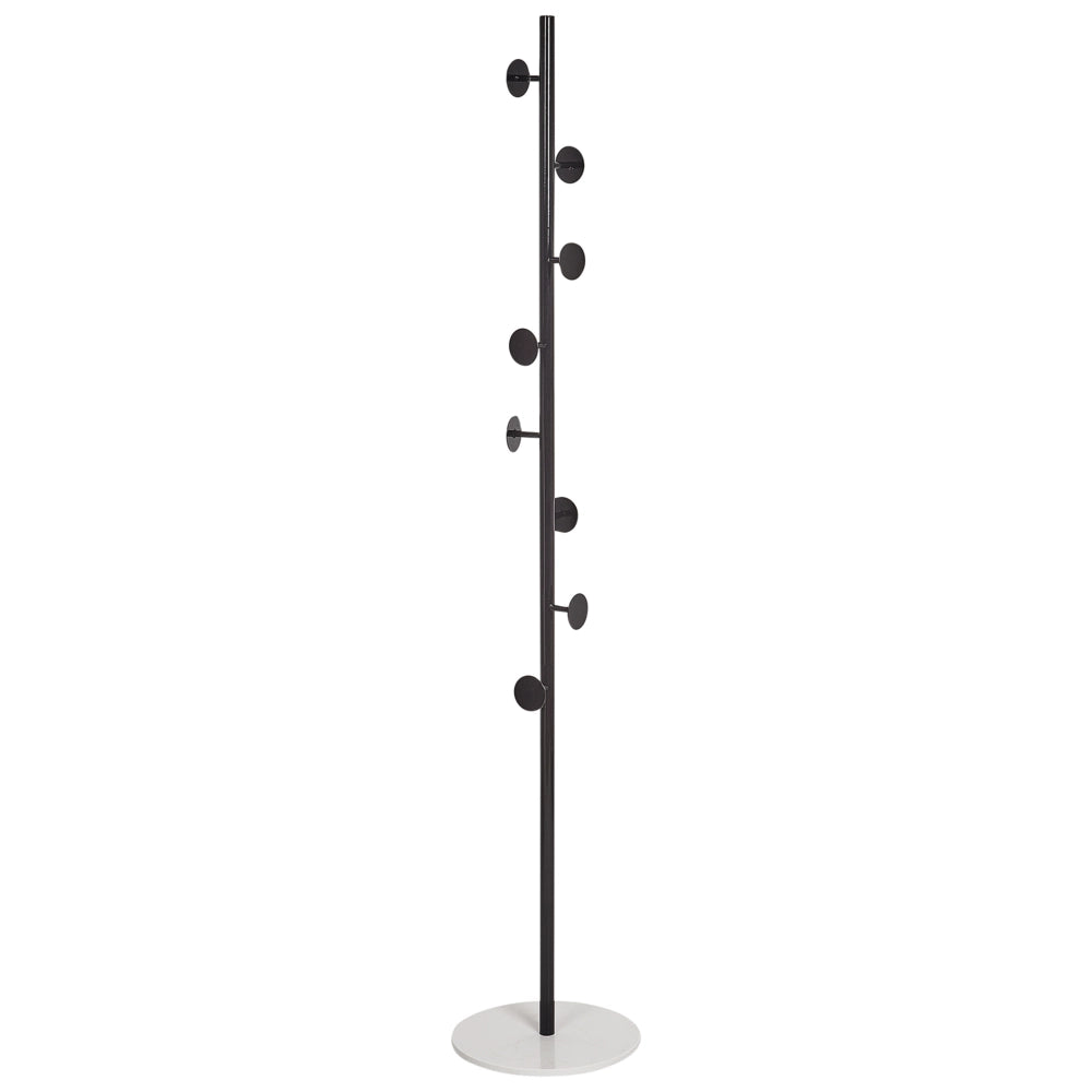 Appendiabiti in metallo nero e marmo Glamour Industrial ingresso