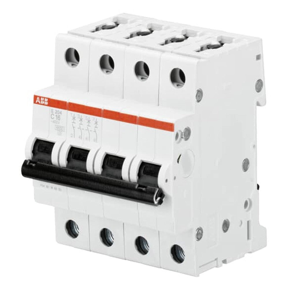 Interruttore magnetotermico S 204 - C50 6KA 4P 50A Abb