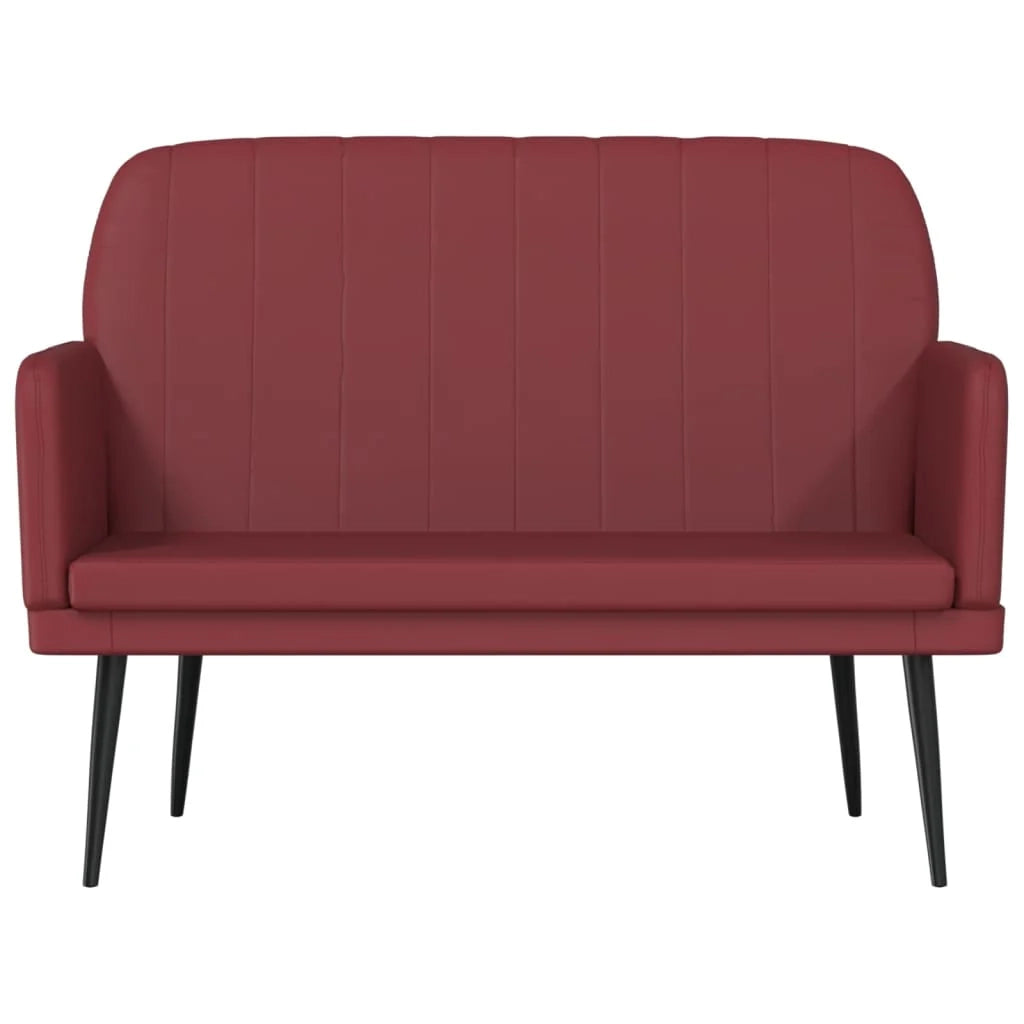 Panca/panca rosso bordeaux x 107 x 80 x 81 cm sintetico 02_0010571