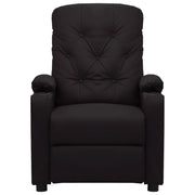 Poltrona Massaggiante Nera in Similpelle 339129