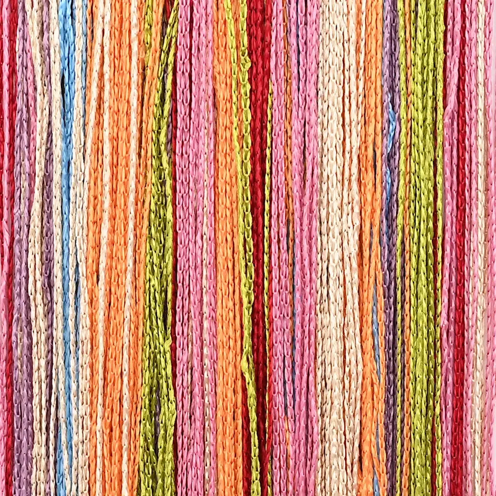 vidaXL Tende a Filo 2 pz Multicolore 100x250 cm