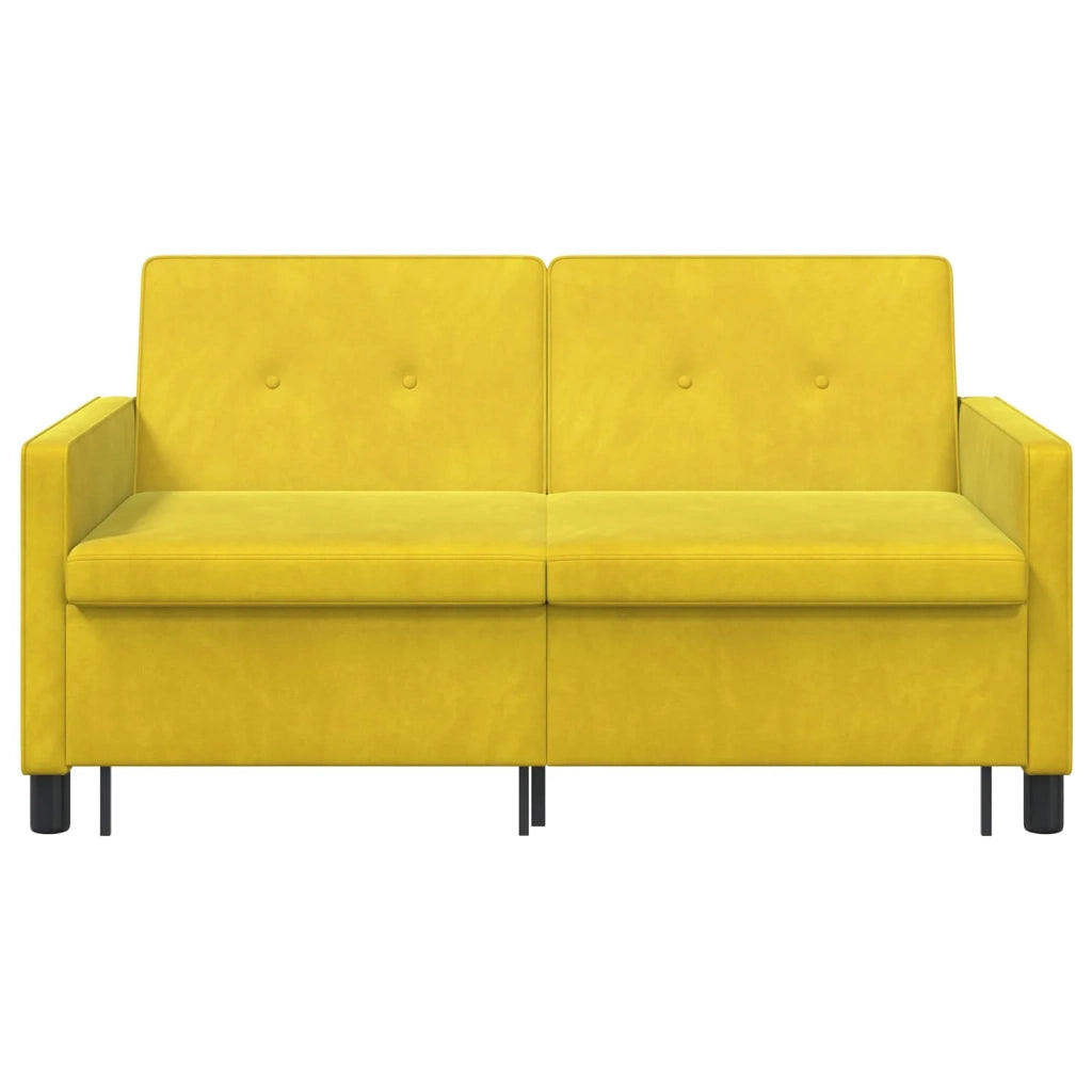 Divano letto Giallo Tessuto