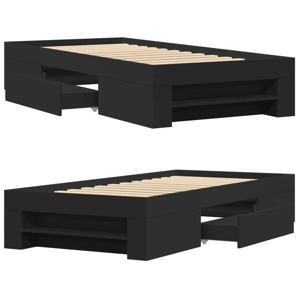 Giroletto Nero 100x200 cm in Legno Multistrato 3295486