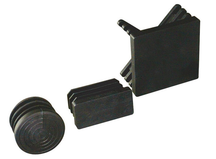 100pz puntale di protezione alettato tondo ï mm. 32 cod:ferx.vit39399