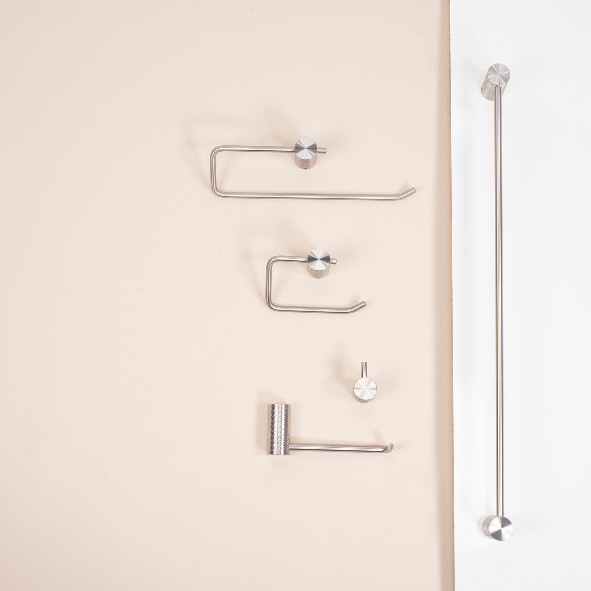 Portasciugamano Da Bagno 9706 Prism Brush Nickle