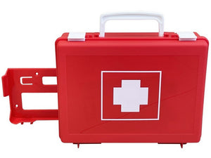 valigetta pronto soccorso in polipropilene cm. 25x9x19 h col. rosso - alleg.2 cod:ferx.vit49659