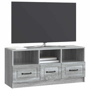 Mobile TV | Armadietto TV | Mobile Porta TV Grigio Sonoma 102 x 34,5 x 47 cm Legno ingegnerizzato