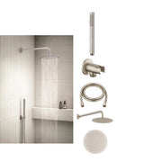 GEDY SET DOCCIA D.25 SPAZZOLATO HIGH PRO PLUS 04- GEDY- 1,0 pz
