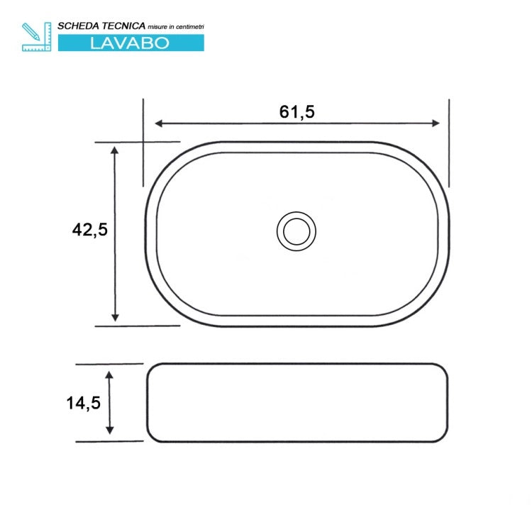 BAGNO SHELF 120X50CM CEMENTO CON CIOTOLA