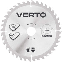 Topex 61h130 lama per sega circo colare carburo di silicio 200 x