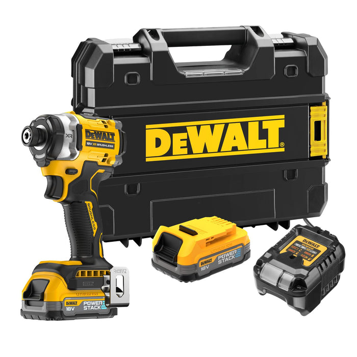Avvitatore ad impulsi compatto DeWalt 18V batteria 282mm solo macchina DCF860E2T