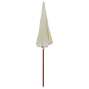 Ombrellone da Giardino con Palo in Acciaio 240 cm Sabbia 47799