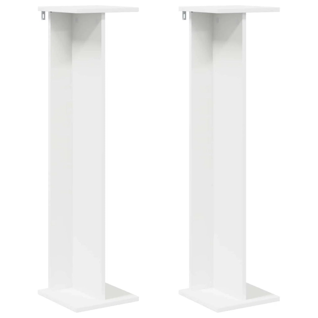 Supporto per piante 2 pcs Bianco 25 x 25,5 x 100,5 cm 899627
