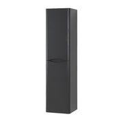 Colonna bagno sospesa 140 cm antracite 2 ante reversibili Zen