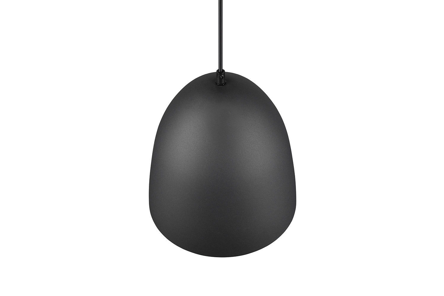 Lampada a Sospensione da Interno Attacco E27 in Metallo Nero e Oro