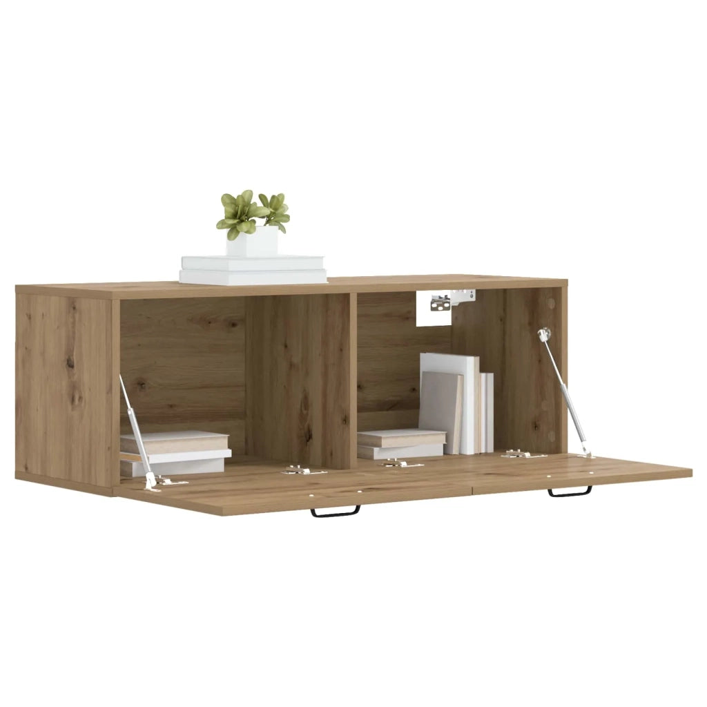 Armadietto a muro Rovere artigianale 100 x 36,5 x 35 cm 8009834