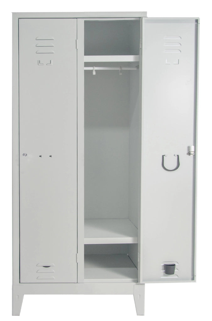 Armadio spogliatoio con 2 ante cm. 77x50x180h