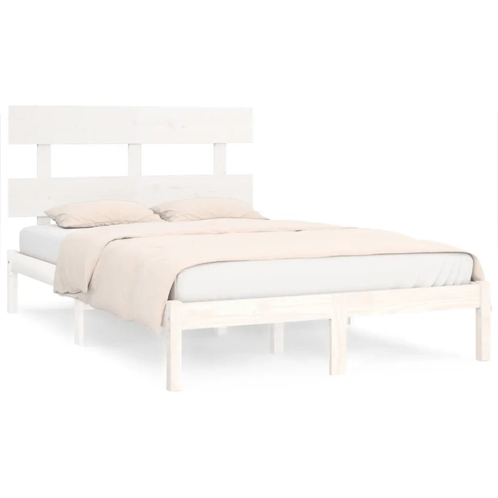 Giroletto Bianco in Legno Massello 180x200 cm Super King 3104689