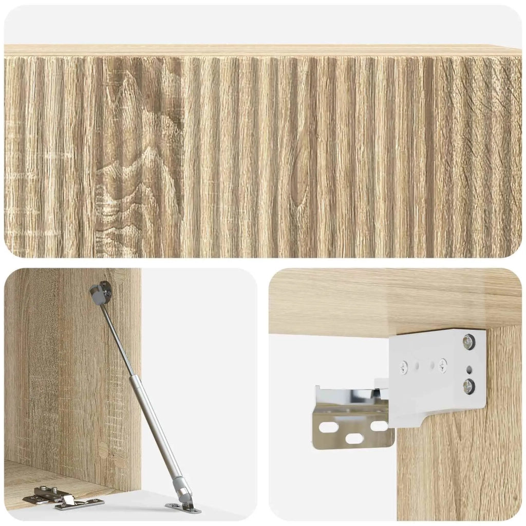 Mobile Porta TV da Muro Rovere Sonoma 98 x 41 x 30 cm