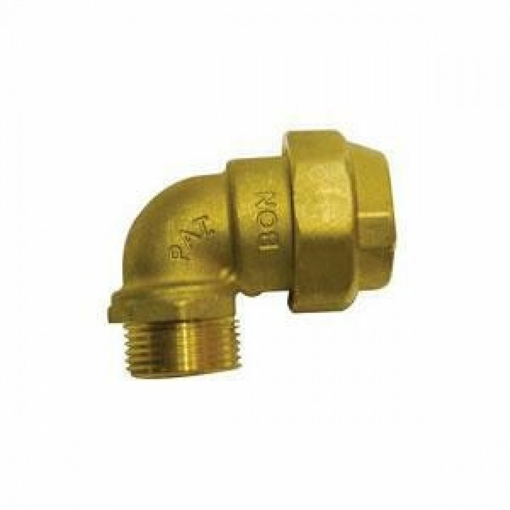 Gomito maschio ottone per poliet ilene d.25x3/4 b08wyycz4p