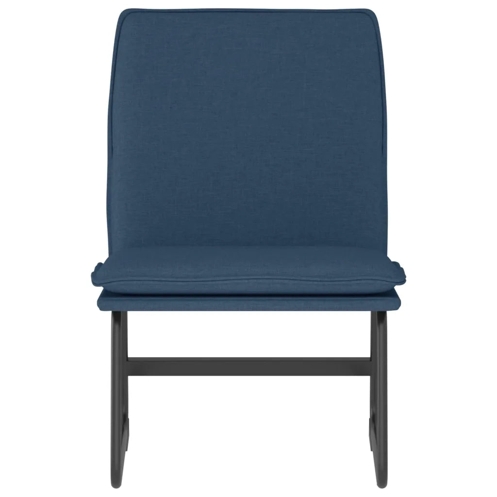 Sedia Lounge Blu 52x75x76 cm in Tessuto cod mxl 14923