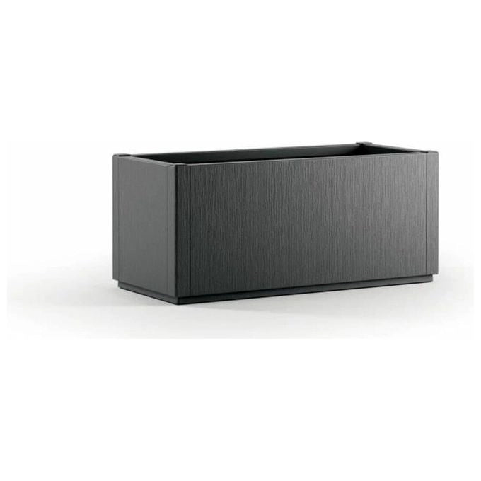 Stefanplast Fioriera Ethica Rettangolare 80 cm Grafite